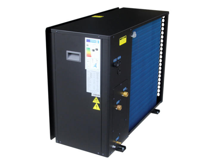 Pompe à chaleur de haut de basse énergie de source d'air de cannette de fil de 60 degrés R32 6kw 1100mm au plancher