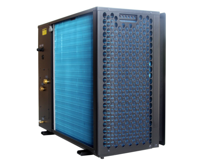Pompe à chaleur de haut de basse énergie de source d'air de cannette de fil de 60 degrés R32 6kw 1100mm au plancher