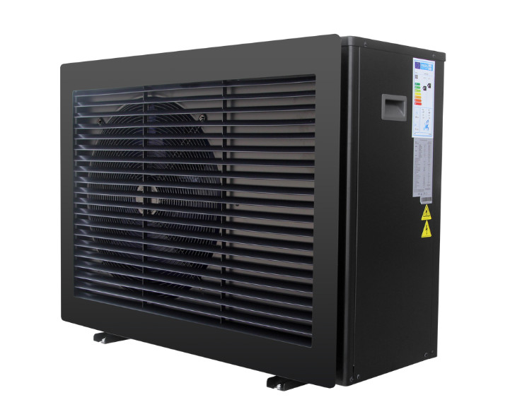 Pompe à chaleur de haut de basse énergie de source d'air de cannette de fil de 60 degrés R32 6kw 1100mm au plancher