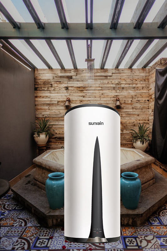 Chauffe-eau thermodynamique 60L/80L/100L Wi-Fi R134a avec réfrigérant HI-COP sans gaine