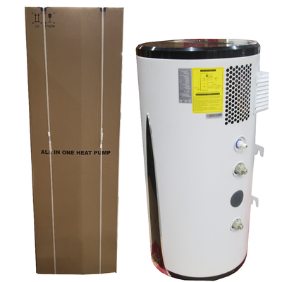 Chauffe-eau électrique fixé au mur horizontal air-eau 100L COP3.5